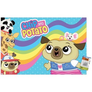 Trends International Chip and Potato - Rainbow Unframed Wall Poster Prints - 1 of 4