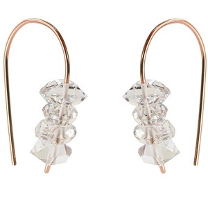 Herkimer Diamond Threader Earrings - 1 of 4