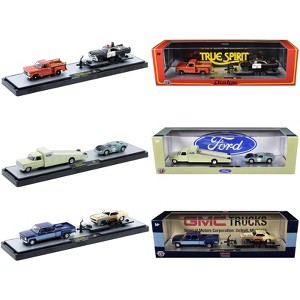 Auto Haulers Set of 3 Trucks Release 89 Limited Edition to 8000 pieces Worldwide 1/64 Diecast Models by M2 Machines - 1 of 4