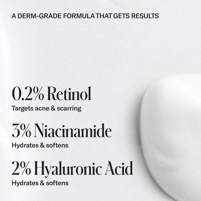 Geologie Clear System Skin Repair Moisturizer - 0.2% Retinol - 2 fl oz: Paraben-Free, Vegan, Face Application, Unscented