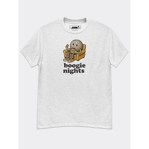 MyMoodTee Men’s Boogie Nights Funny Retro Disco Cotton Graphic T-Shirt – Casual Short Sleeve Humor Tee - 1 of 4