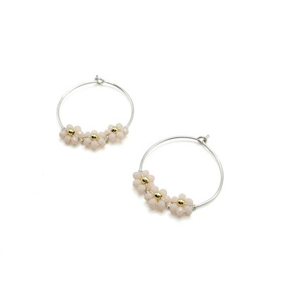 Alegria Accessories Daisy silver earrings