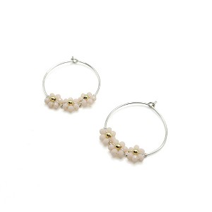 Alegria Accessories Daisy silver earrings - 1 of 3