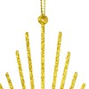 Vickerman 6.5" Glitter Snowflake Burst Ornament - image 3 of 4