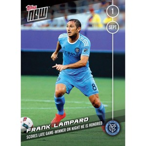 Topps MLS NYCFC Frank Lampard #25 Topps NOW Trading Card - 1 of 1
