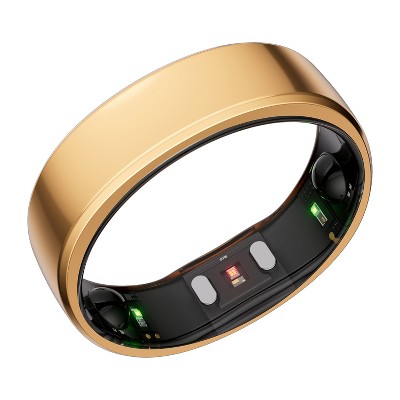 RingConn® Gen 2 Ultra-Thin Smart Ring with Sleep Apnea Monitoring and Health Tracking (Size 7; Rose Gold)