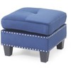 Passion Furniture Nailer Upholstered Ottoman - 2 of 4