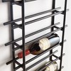 Plum & Post Barossa 12-Bottle Wine Rack - Black Iron - Modern Design - 3 of 4