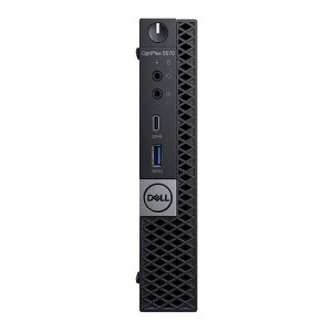 Refurbished: Dell Optiplex 5070 Desktop Intel Core i7 2.00 GHz 16GB 256GB SSD Windows 11 Pro - Manufacturer Refurbished - 1 of 4