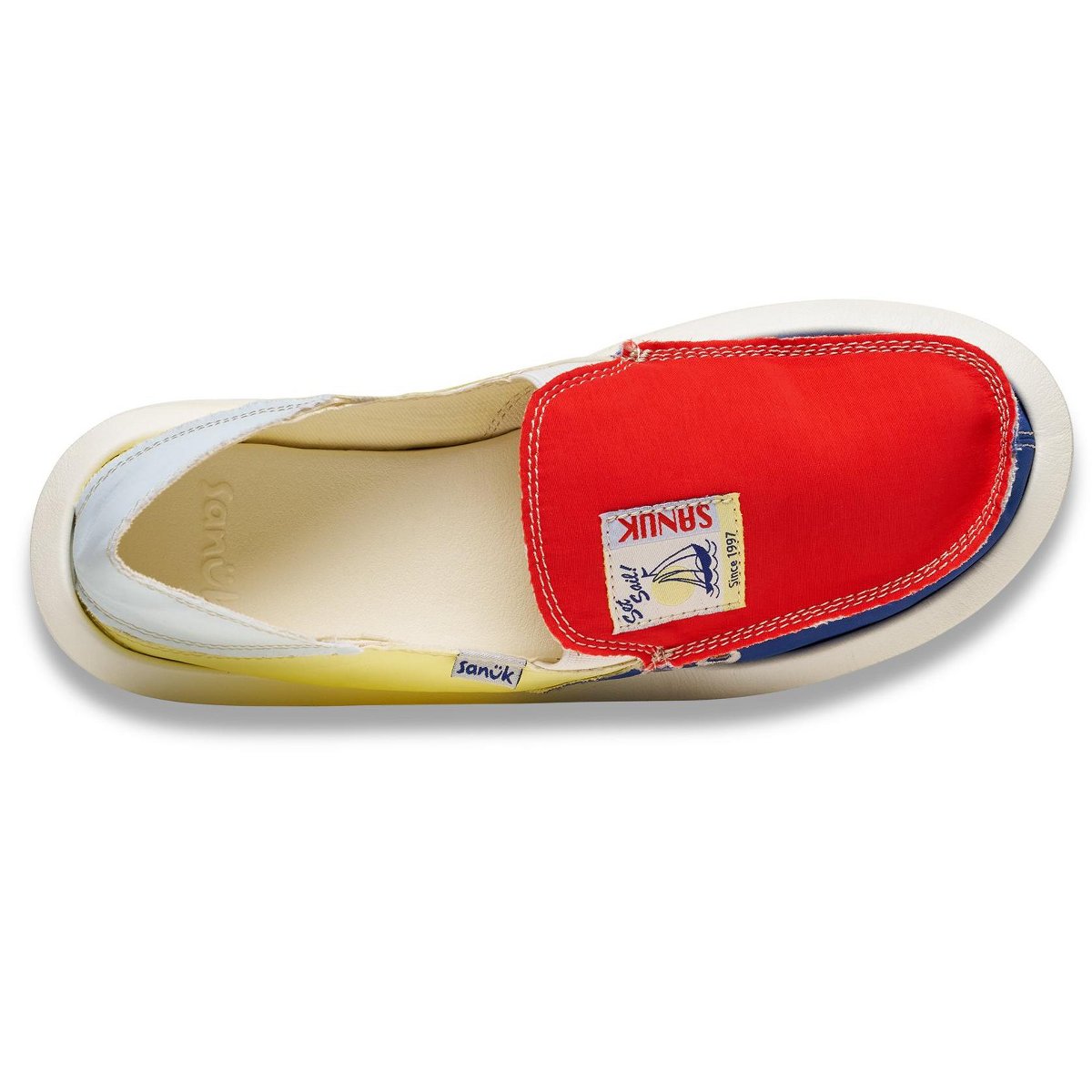 Женские туфли Sanuk Women's Donna Novelty Loafers - Set Sail, 9 — фото 3