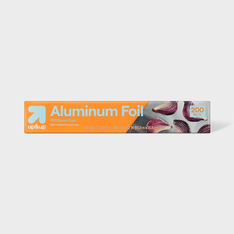 Standard Aluminum Foil - 200 sq ft - up &#38; up&#8482;, 1 of 5
