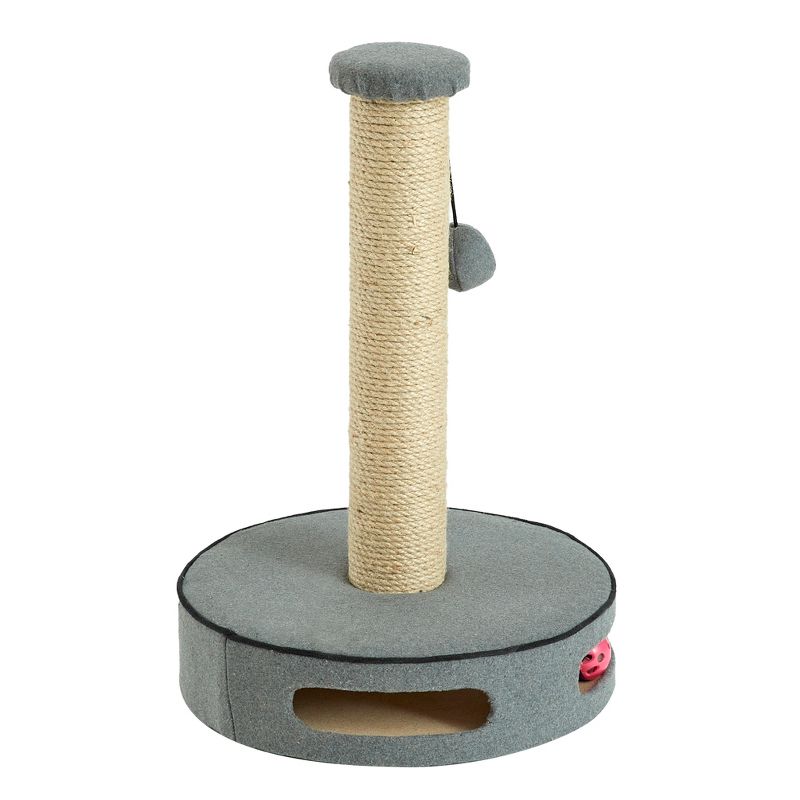 Two by Two Gainesville - Gray Scratching Post Cat Furniture - 19.7 in. Tall, 4 of 13