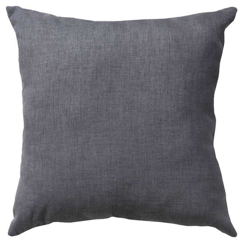 22"x22" Oversize Solid Poly Filled Square Throw Pillow - Rizzy Home, 1 of 9