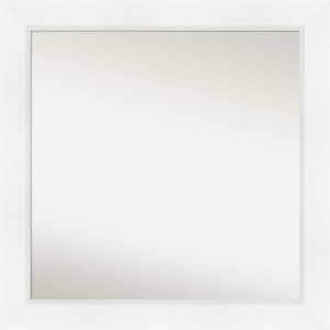 Amanti Art Sloped Non-Beveled Framed Bathroom Vanity Wall Mirror - 1 of 4