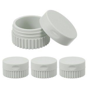 Unique Bargains Silicone Cream Leakproof Travel Decorative Jars 0.68oz 4 Pcs - 1 of 4