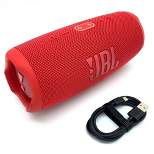 JBL Charge 5 Portable Bluetooth Waterproof Speaker - Red - Target Certified Refurbished