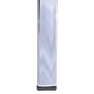 Menno Blue Acrylic Armless Folding Dining Chair