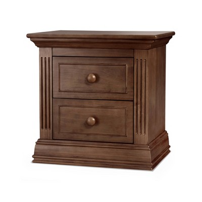 Sorelle Providence Nightstand Crib - Chocolate