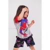 Marvel Spider-Man Spider-Man T-Shirt French Terry Shorts Outfit Set Toddler - 4 of 4