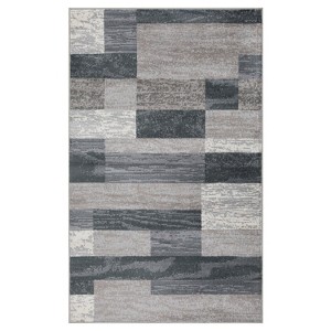 Contemporary Patchwork Geometric Indoor Area Rug by Blue Nile Mills - 1 of 4