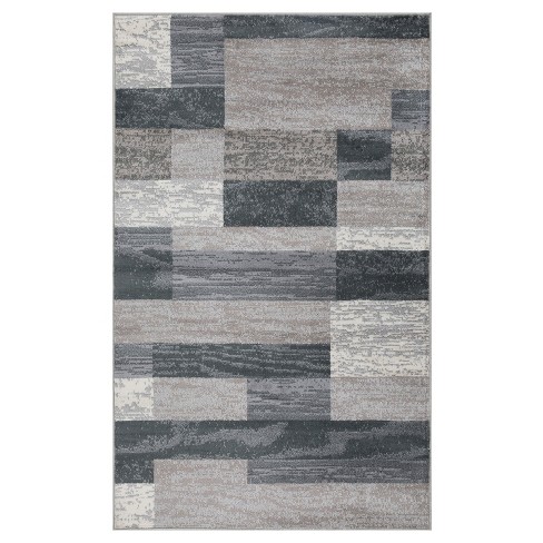 Contemporary Patchwork Geometric Indoor Area Rug by Blue Nile Mills - image 1 of 4