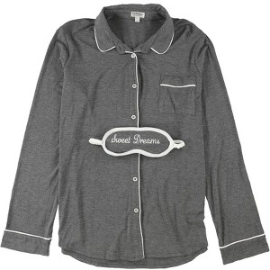 P.J. Salvage Womens Sweet Dreams Button Down Pajama Shirt - 1 of 3