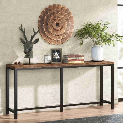 Hommoo Narrow Console Table, 70.9" Extra Long Sofa Table Hallway Table