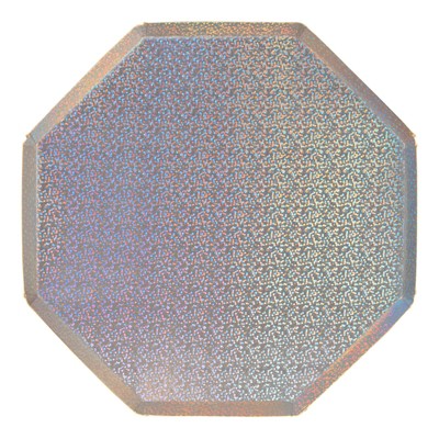 Meri Meri Silver Sparkle Dinner Plates