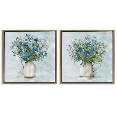 Stupell Industries Country Mixed Floral Bouquets, 25" x 25"