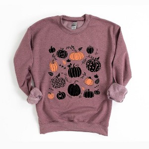 Simply Sage Market Halloween Pumpkins Sweatshirt - 1 of 4