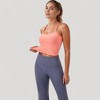 Anna-Kaci Active Women's Ribbed Cropped Tank with Strappy Back and Stretch Fit for Lightweight Layering - 4 of 4