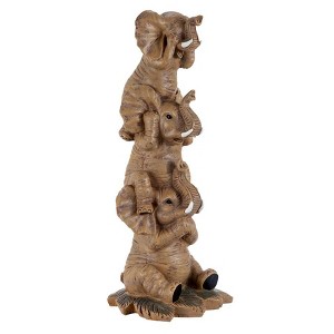 Design Toscano The Hear-No, See-No, Speak-No Evil Elephants: Large - 1 of 4