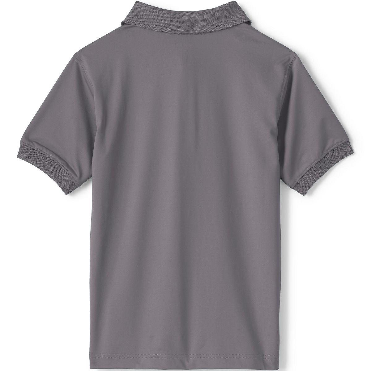 Lands' End School Uniform Kids Short Sleeve Rapid Dry Polo Shirt - thumbnail 4