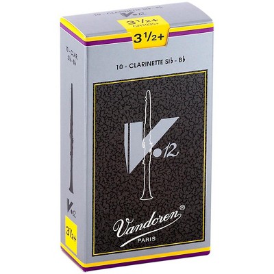 Vandoren V12 Bb Clarinet Reeds Strength 3.5+ Box Of 10 : Target