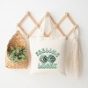 City Creek Prints Green Dice Feeling Lucky Canvas Tote Bag - 15x16 - Natural - 2 of 2