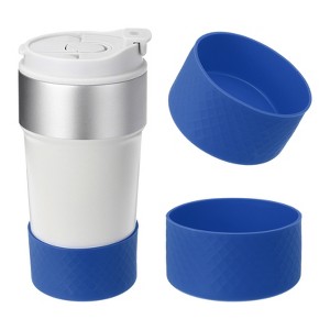 Unique Bargains Silicone Anti-Slip Protective Reusable Water Bottle Boot 2 Pcs - 1 of 4