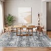 Fulvari Runners for Hallways Non Slip, Washable Kitchen Runner Rug, Vintage Boho Bathroom Runner Rug,Laundry Room Entryway - 3 of 4