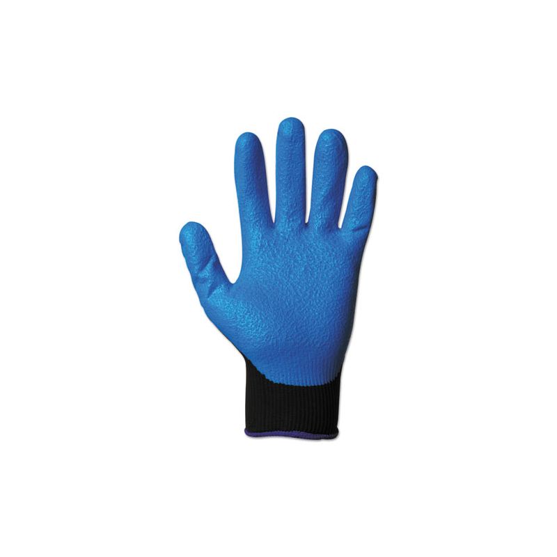 KleenGuard G40 Foam Nitrile Coated Gloves, 230 mm Length, Medium/Size 8, Blue, 12 Pairs, 2 of 7