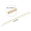 Unique Bargains Bamboo Skewers Sticks Natural Wooden Cocktail Picks 450 Pcs - 2 of 4