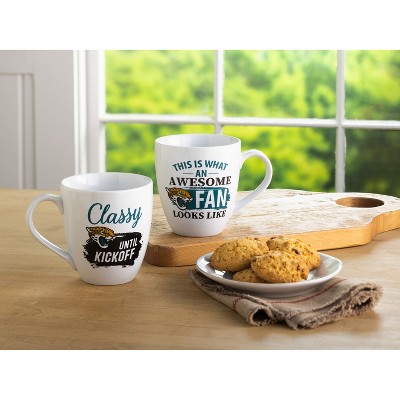 Jacksonville Jaguars, Ceramic Cup O'Java 17oz Gift Set