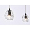 Elegant Lighting Eren 3 lights Black pendant - 4 of 4