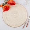 Saro Lifestyle Table Mats with Beaded Edge Design (Set of 4) - image 4 of 4