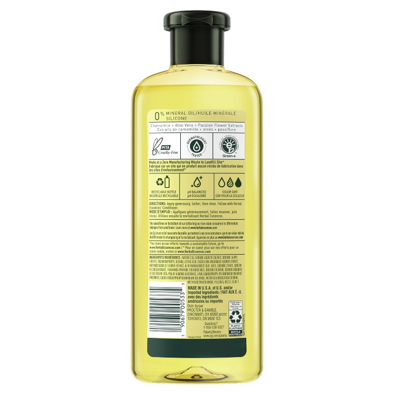 Herbal Essences Shine Shampoo with Chamomile Aloe Vera & Passion Flower Extracts, 6 of 9