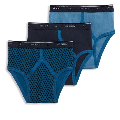 Jockey Men Classic Low Rise Brief - 6 Pack 38 Cinder Heather/true  Navy/black : Target