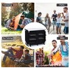Costway Portable BBQ Aluminum Camping Table Kitchen Cook Station w/ Storage Organizer - 4 of 4