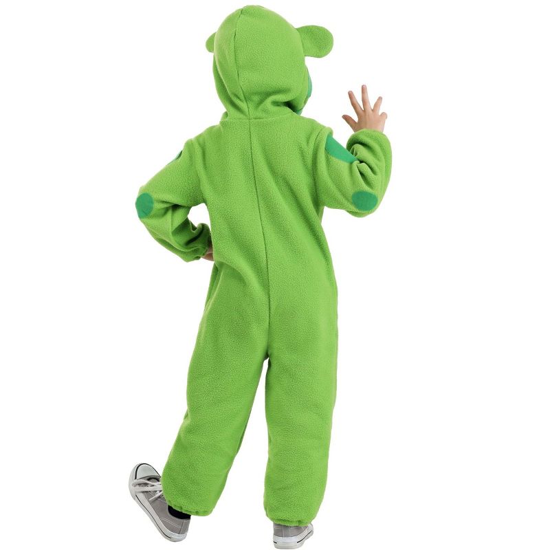 HalloweenCostumes.com Frog Jumpsuit Toddler Costume., 4 of 5