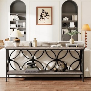 Hommoo 70.9-Inch Narrow Console Table - 1 of 4
