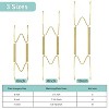 LunaLulinlk 12Pcs Plate Hangers with Hooks, 6 8 10" Wall Holder Fit for 6-10" Decorative Plate - 2 of 4