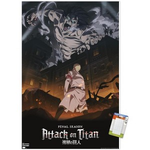 Trends International Attack on Titan: Season 4 - Key Visual 1 Unframed Wall Poster Prints - 1 of 4