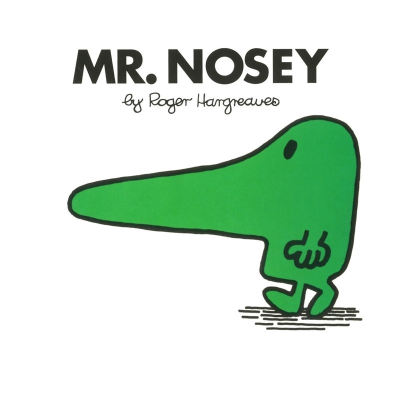 Mr. Nosey - (Mr. Men and Little Miss) by  Roger Hargreaves (Paperback), 1 of 2